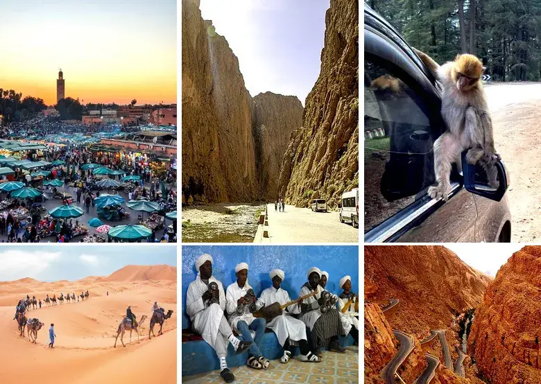 Marrakech to Fes 3 Day Desert tour