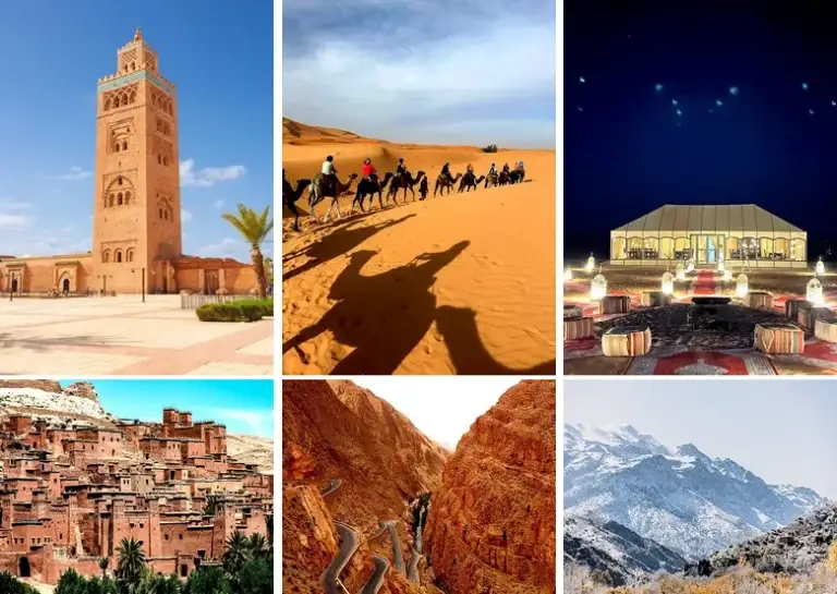 4 Days from Marrakech to Merzouga Desert Tour